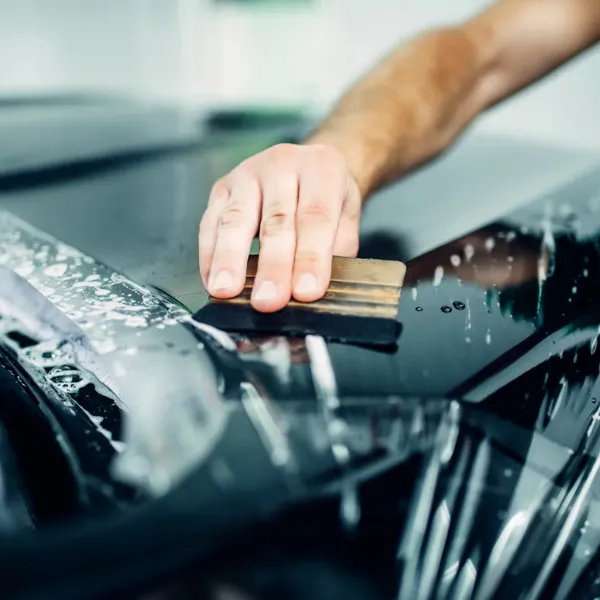 Crystal-Clear Gloss Enhancement with Protective Car Film