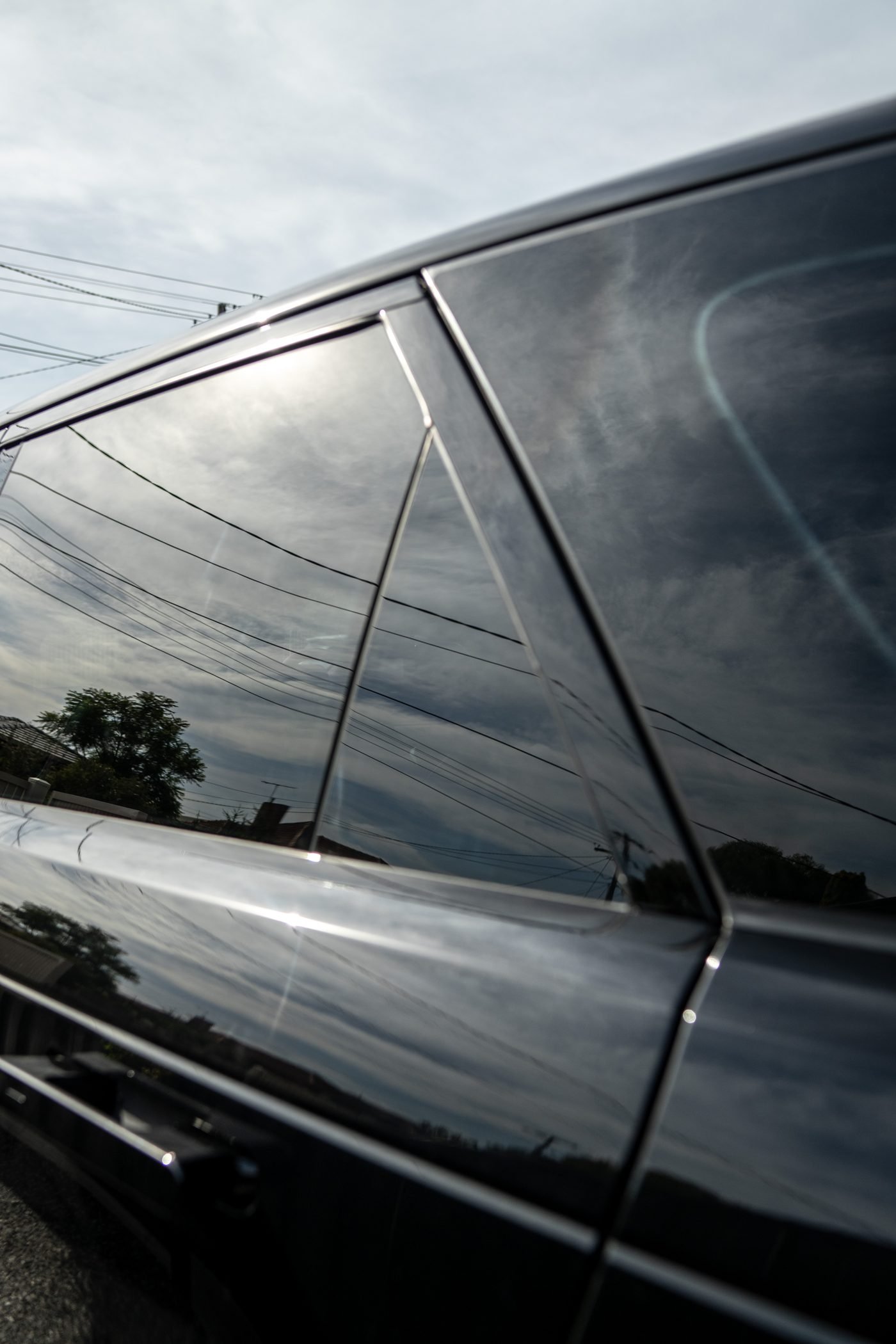 Range Rover rear windows with Xpel XR Prime ceramic tint, Melbourne